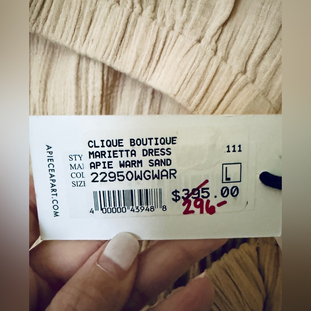 Apiece Apart Marietta, warm sand Large - Picture 4 of 7